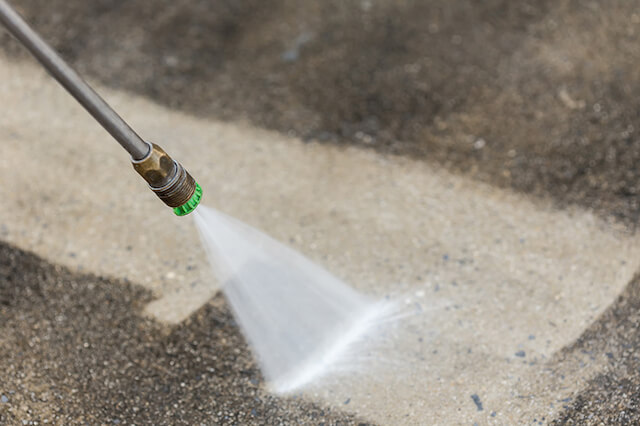 parking lot pressure washing in miramar